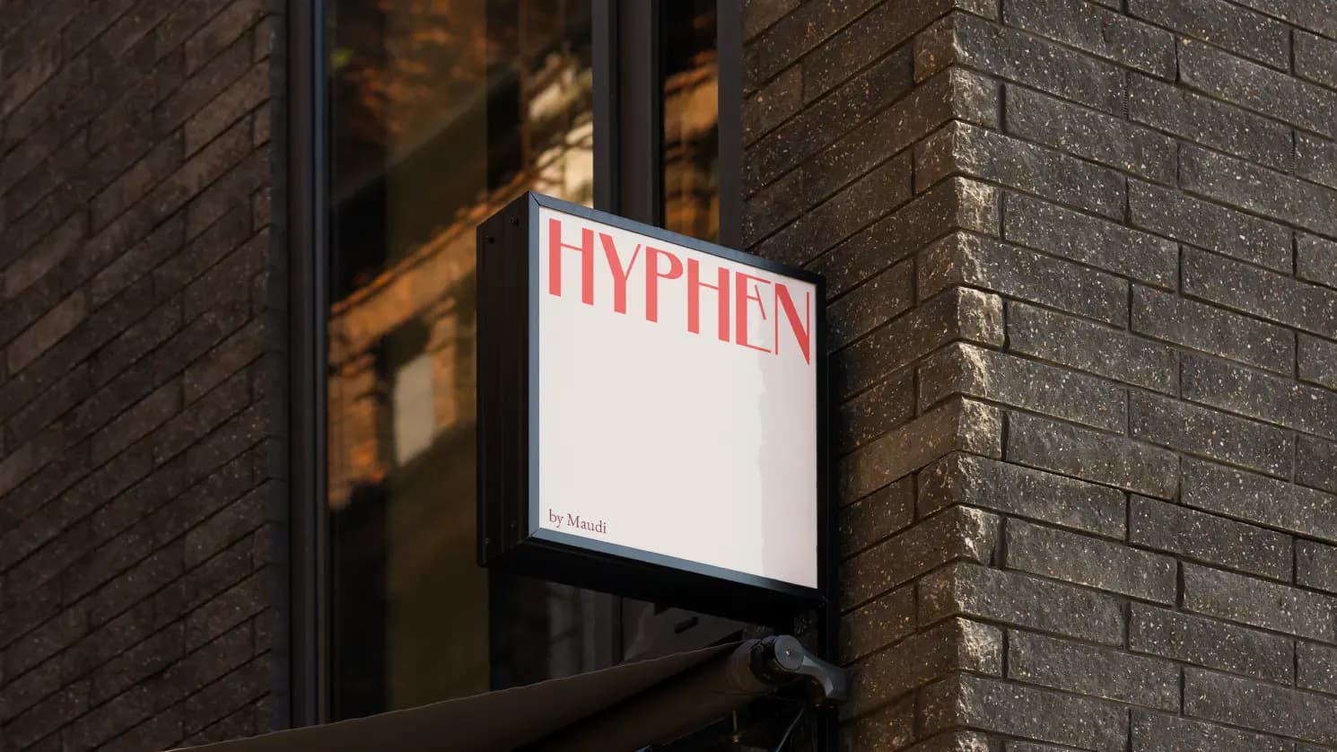 Hyphen — Art Direction, Brand Naming and Identity Design. A project by 11North Studio.