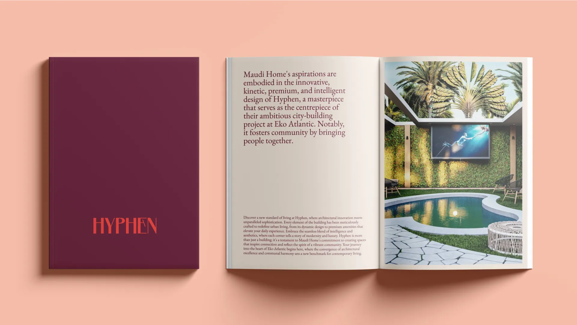 Hyphen brand identity design by 11North Studio
