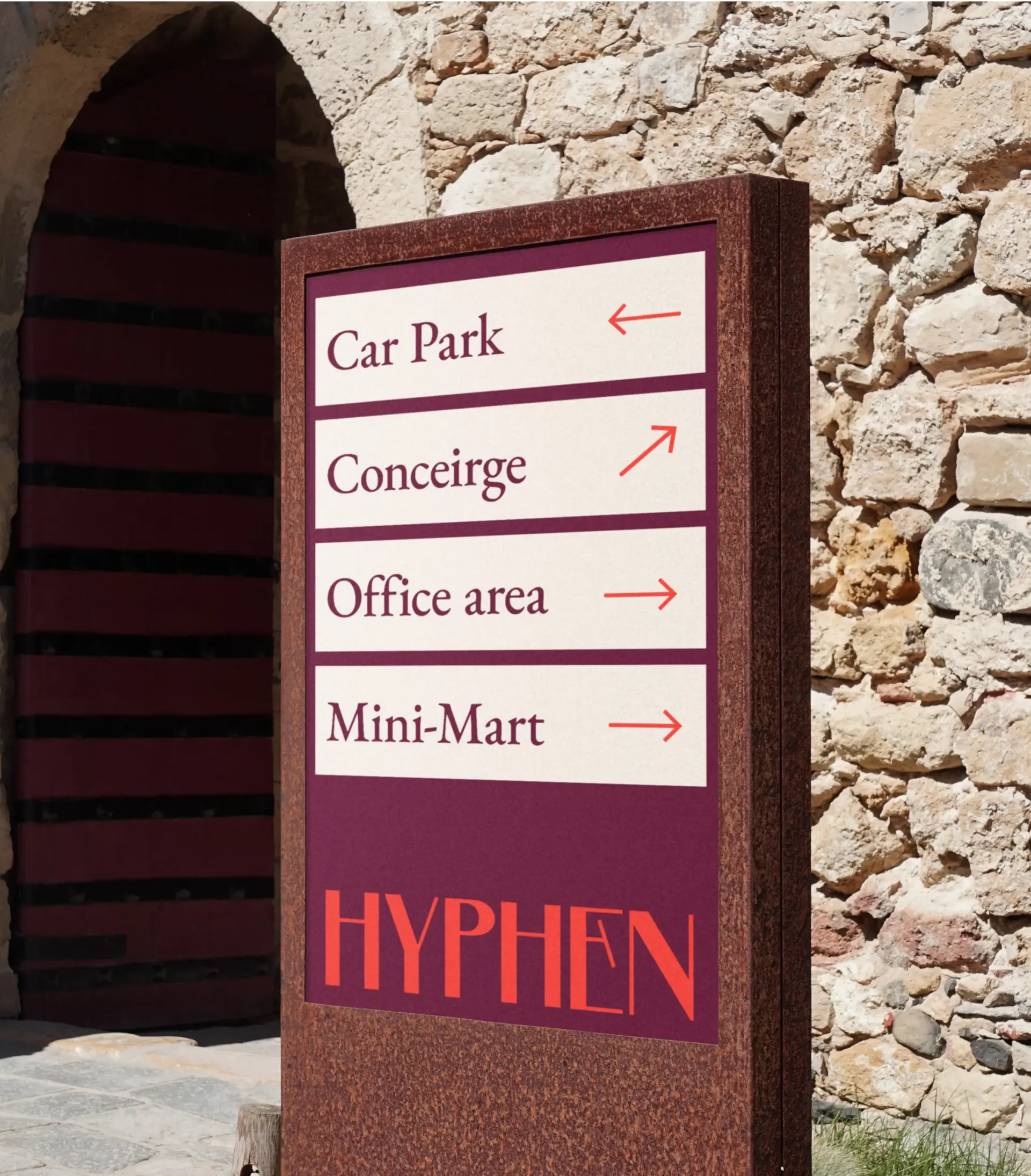 Hyphen brand identity design by 11North Studio