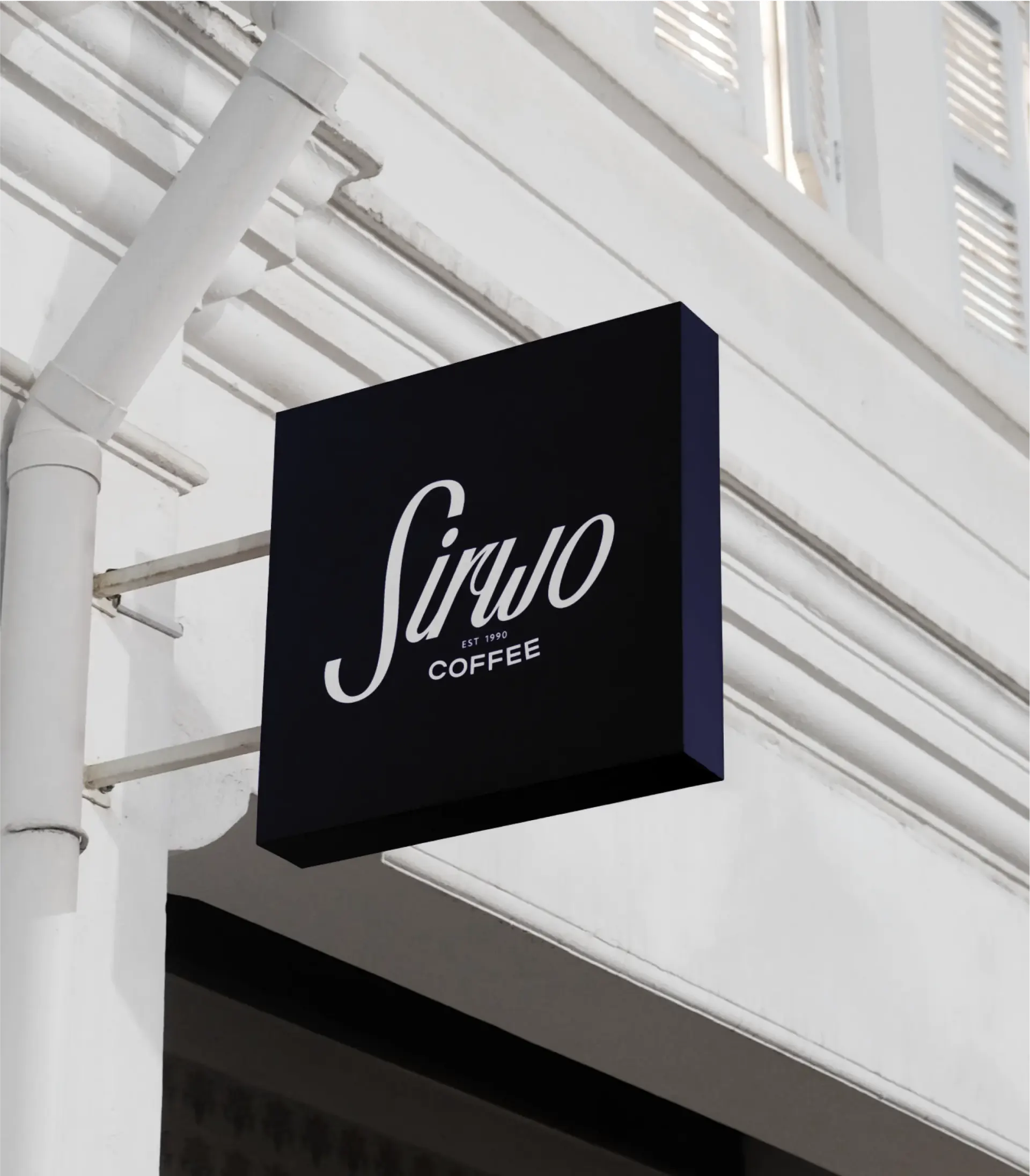 Sirwo Coffee brand identity design by 11North Studio