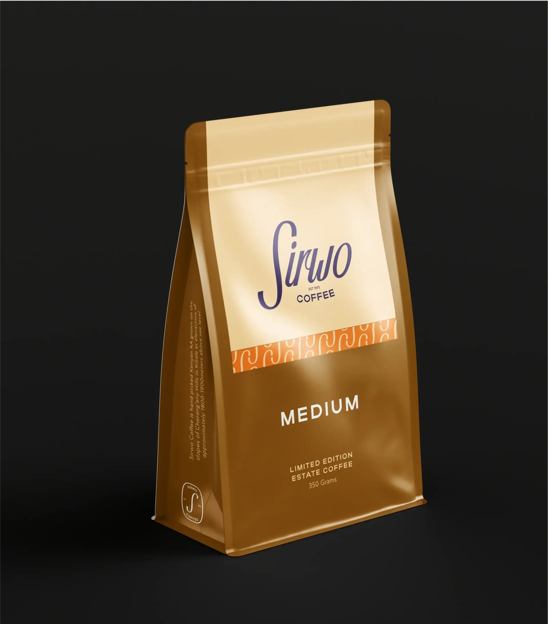 Sirwo Coffee brand identity design by 11North Studio